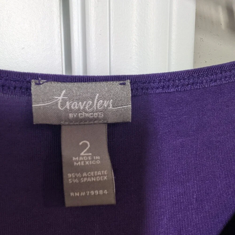 Purple blouse - Picture 3 of 3